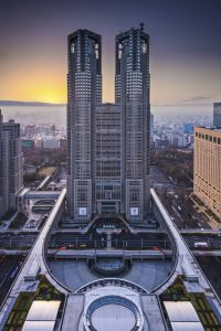 tokyo metropolitan government Les 2 tours - Observatoires du Siège du gouvernement métropolitain de Tokyo