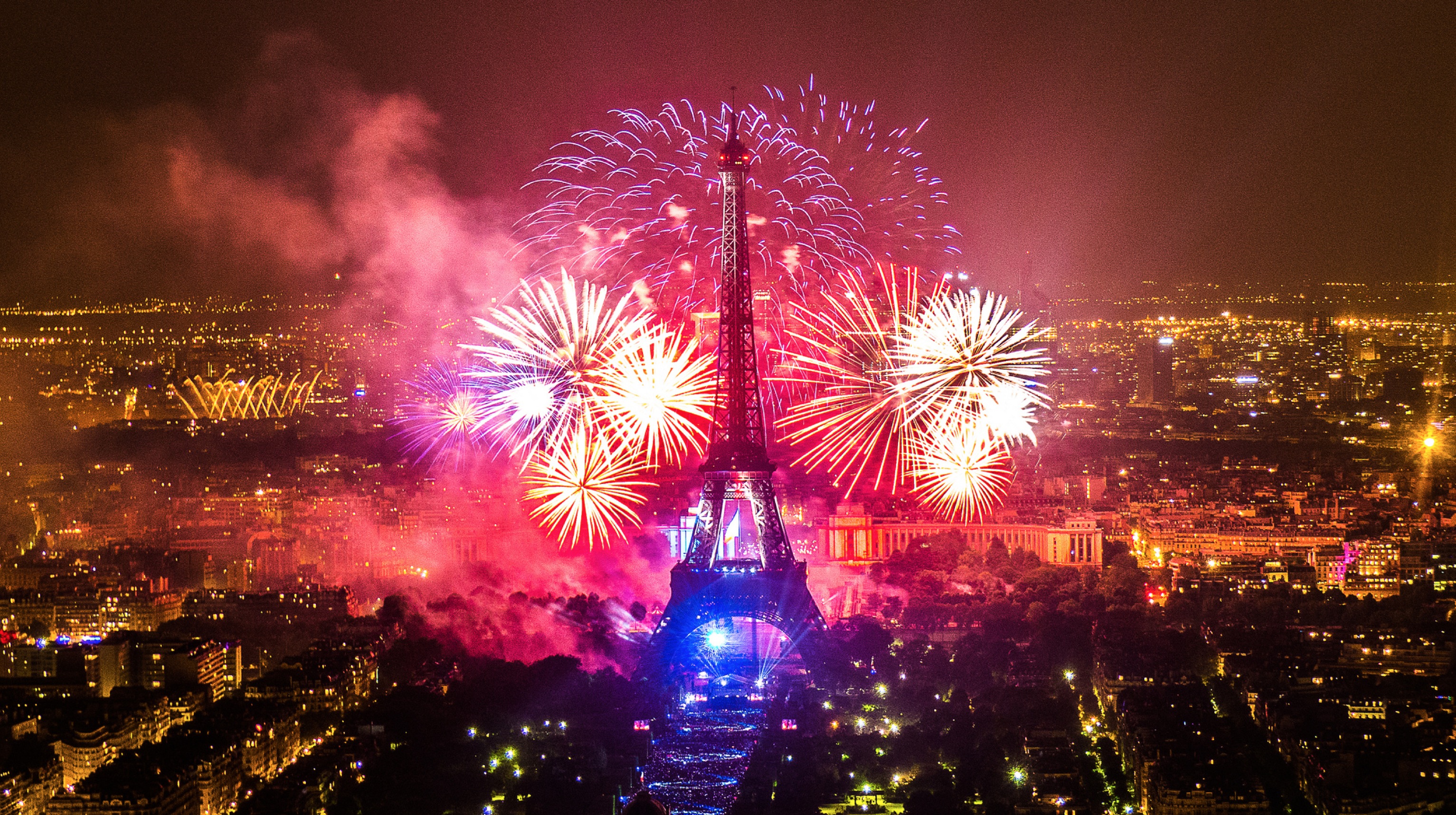 les feux dartifices du 14 juillet 2014 paris
